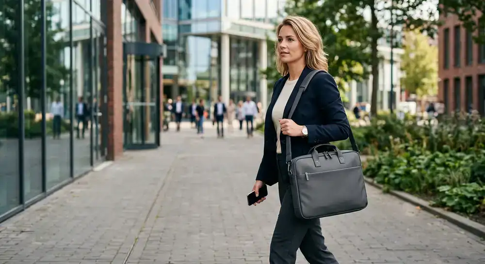 Elegante, waterafstotende laptoptas